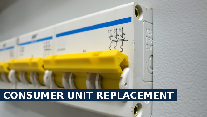 Consumer unit replacement Mayfair